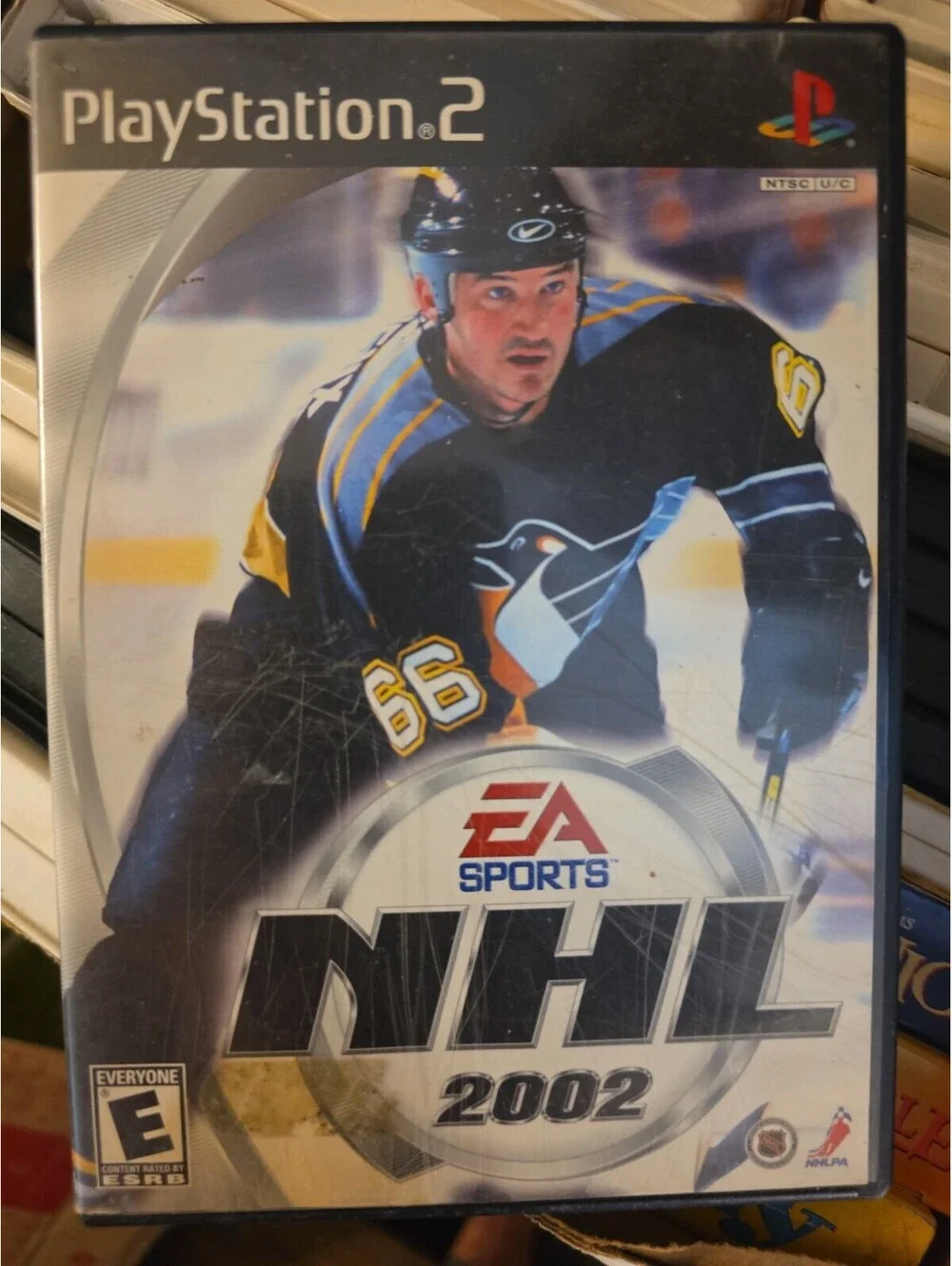 EA SPORTS NHL 2002 game CIB W/REG CARD Playstation 2 PS2 TESTED  USA With Manual